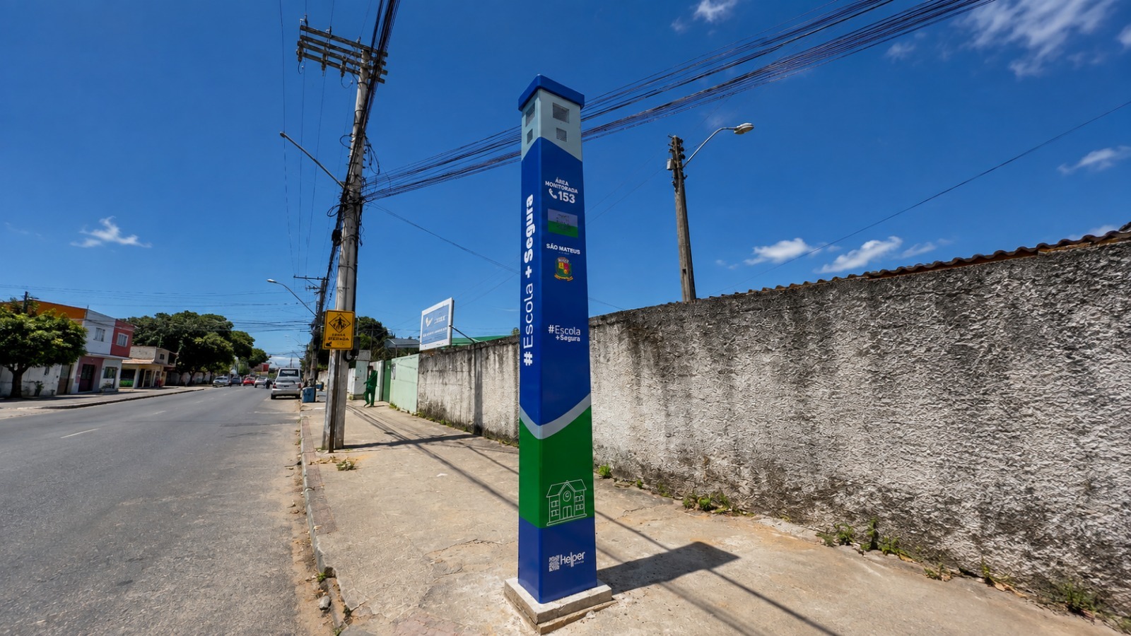 São Mateus instala oito totens de segurança inteligente em escolas municipais e se torna pioneiro no ES